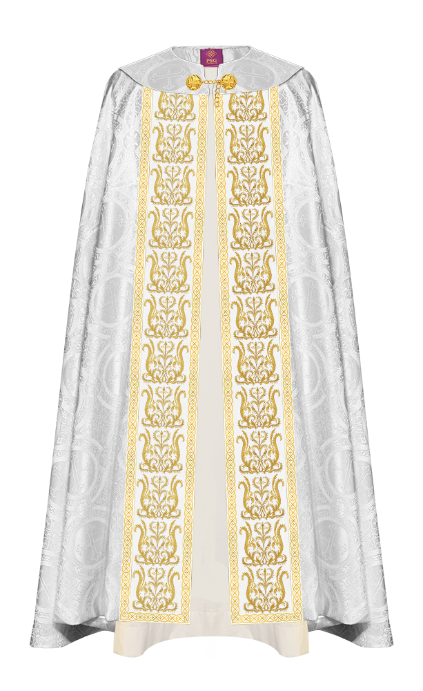 GOTHIC COPE VESTMENTS WITH ADORNED ORPHREY
