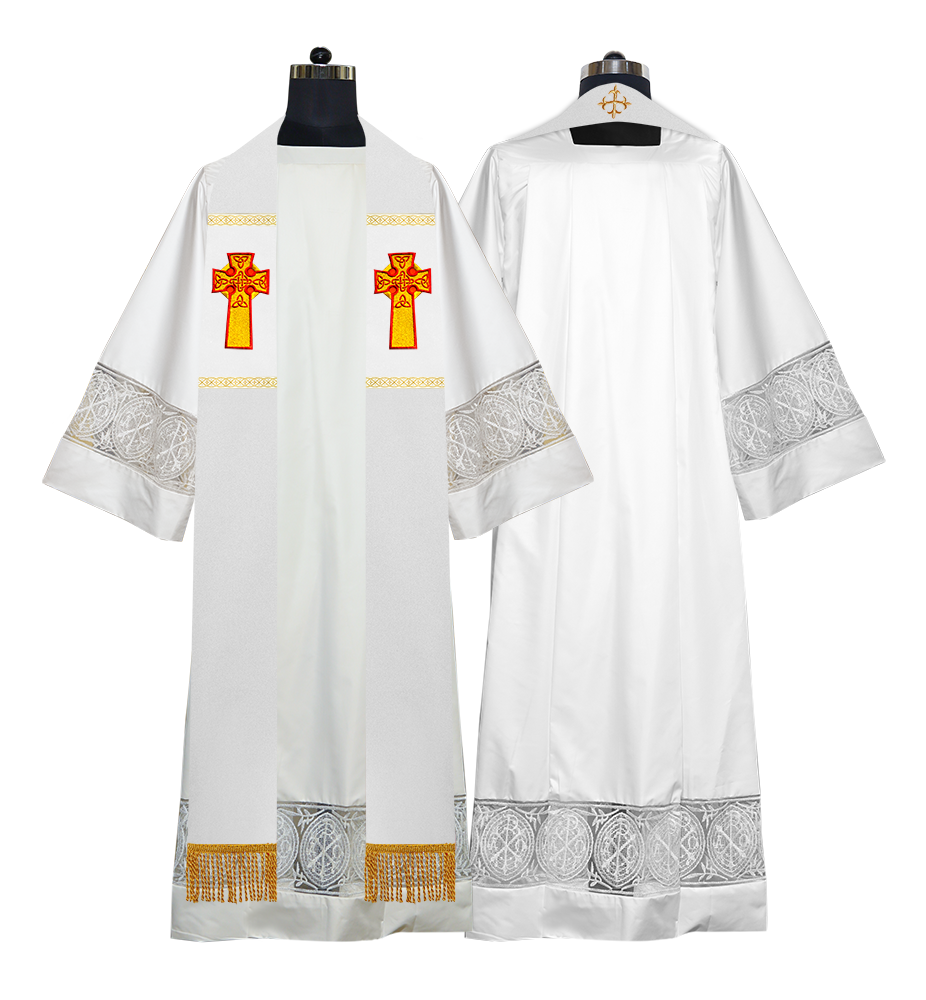 Celtic Cross Motif Gothic Stole