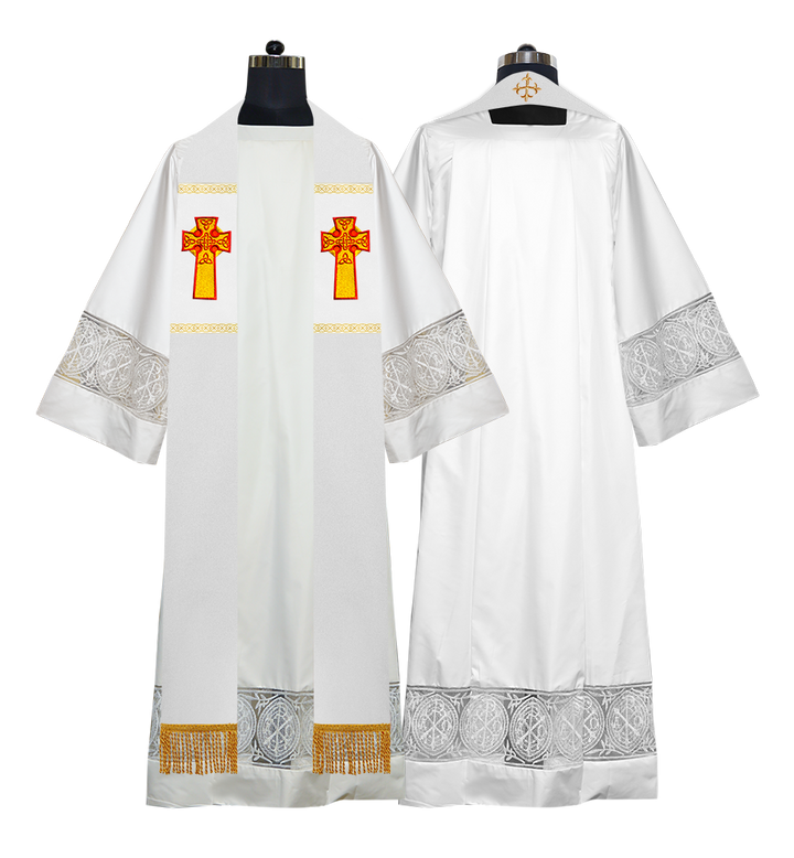 Celtic Cross Motif Gothic Stole