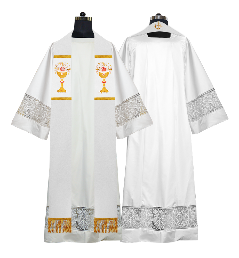 Solemn clergy overlay stole