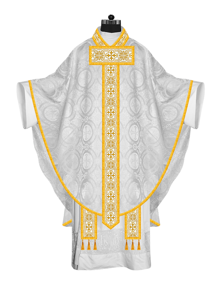 Gothic Chasuble with Elegant Braided orphrey