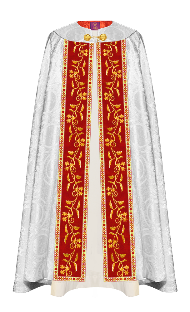 GOTHIC COPE VESTMENTS ORNATED WITH FLORAL DESIGN