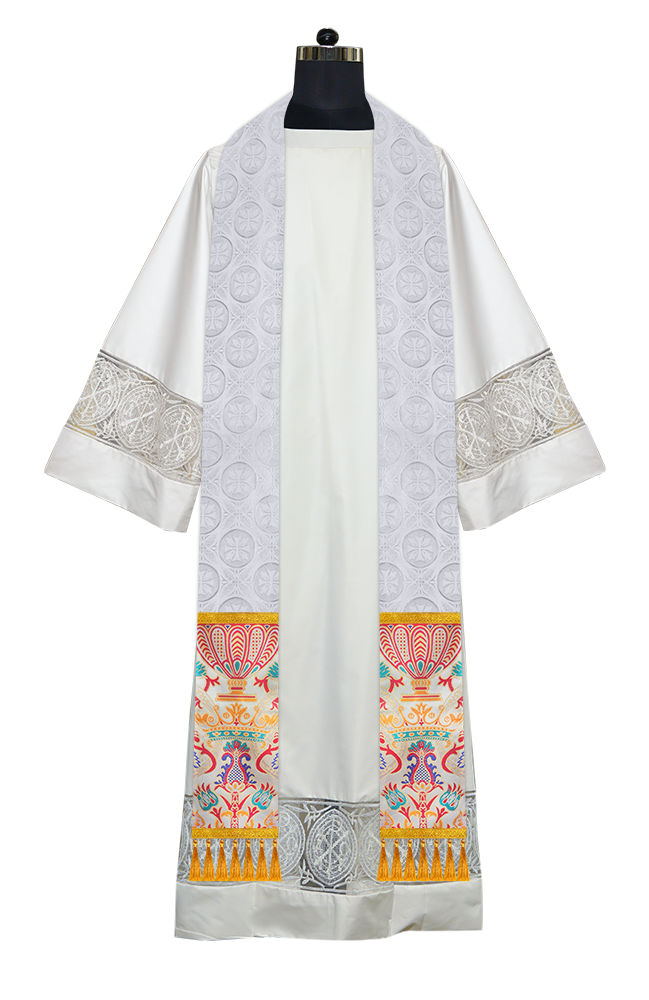 Handmade Liturgical Stole in Coronation Tapestry
