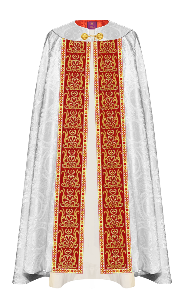 GOTHIC COPE VESTMENTS WITH ADORNED ORPHREY