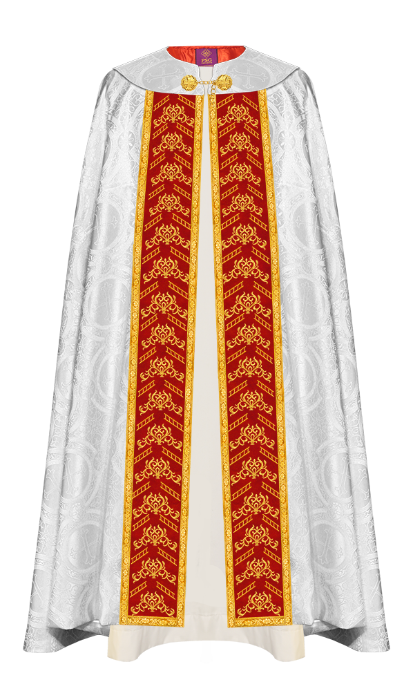 GOTHIC COPE WITH EMBROIDERED ORPHREY