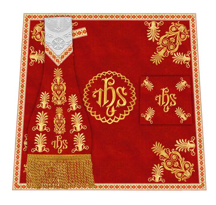 Embroidered Motif and Trims Mass Set