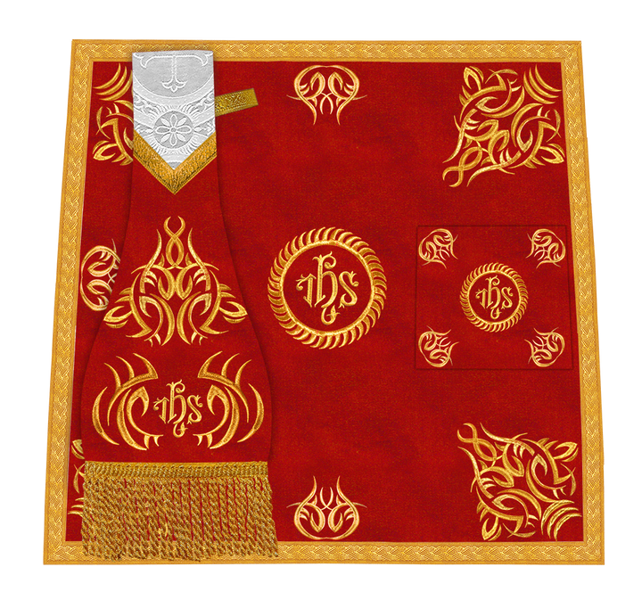 Marvelous mass set with Golden Embroidery - Angelic collection