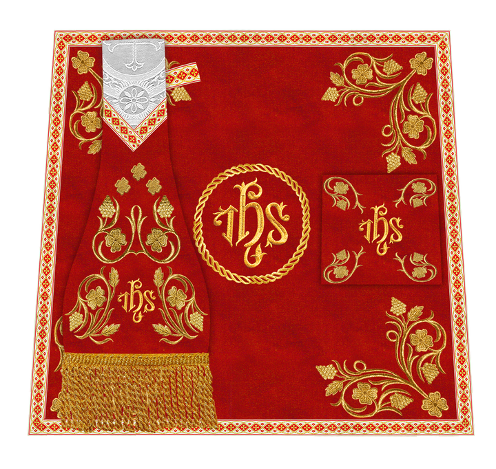 Grapes Embroidery Mass set with Motif