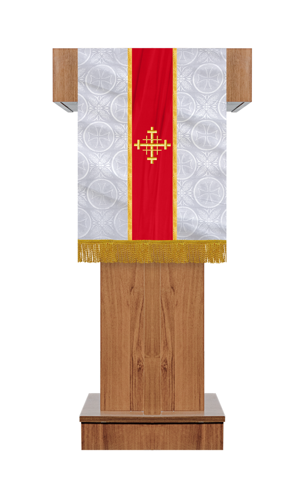 Traditional Pulpit cloth with Embroidered motif