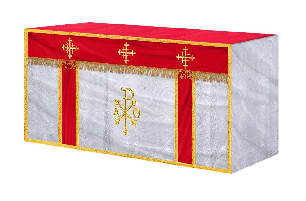 Altar Cloth with Spiritual Cross