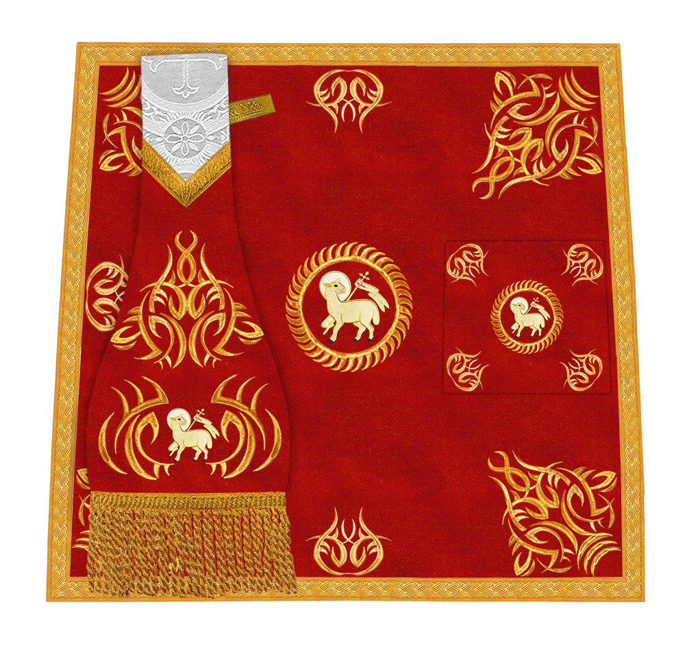 Marvelous mass set with Golden Embroidery - Angelic collection