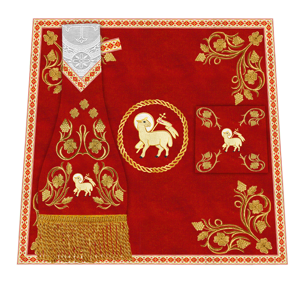 Grapes Embroidery Mass set with Motif