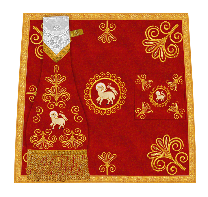 Elegant mass set with rich embroidery - Flourish collection