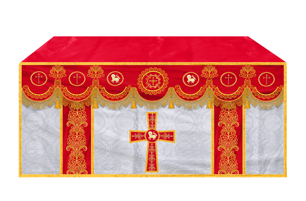 Altar Cloth with Liturgical Motif