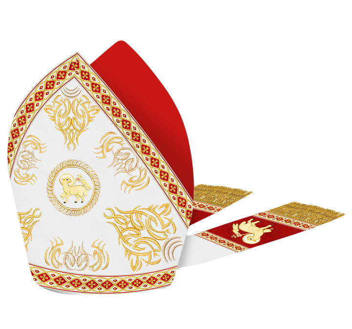 Mitre with Spiritual Motif and Trims