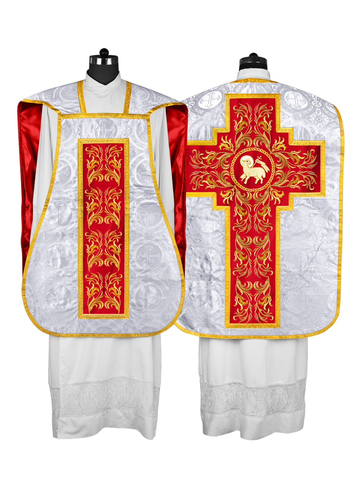 Roman chasuble vestment  - Cathedral collection