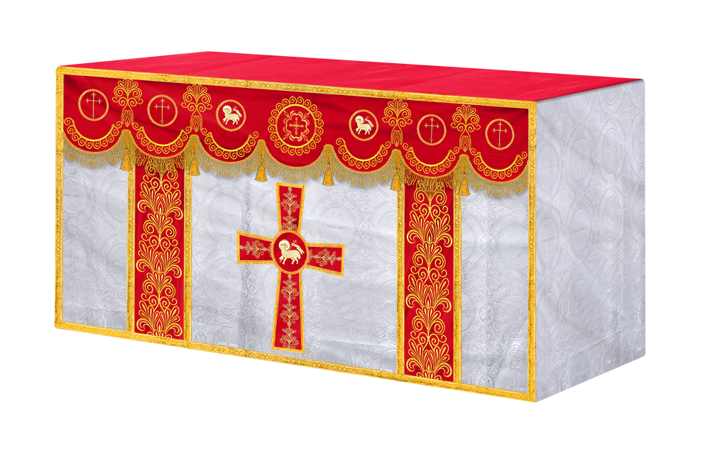 Altar Cloth with Liturgical Motif