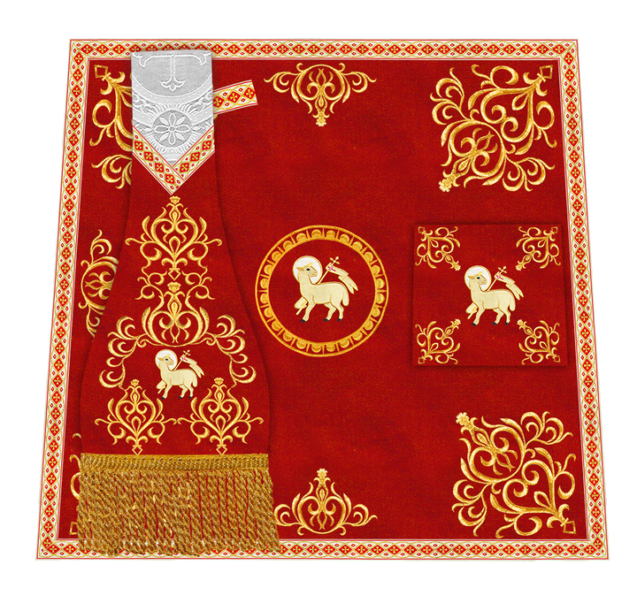 Emboidery Church Mass Set