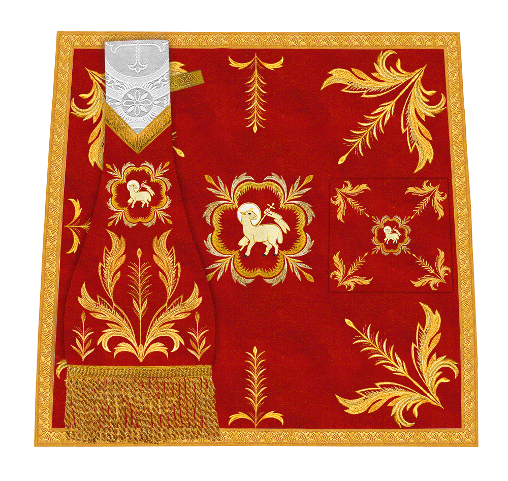 Embroidered Mass set with Motif - Sanctus Collection