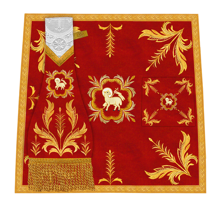 Embroidered Mass set with Motif - Sanctus Collection