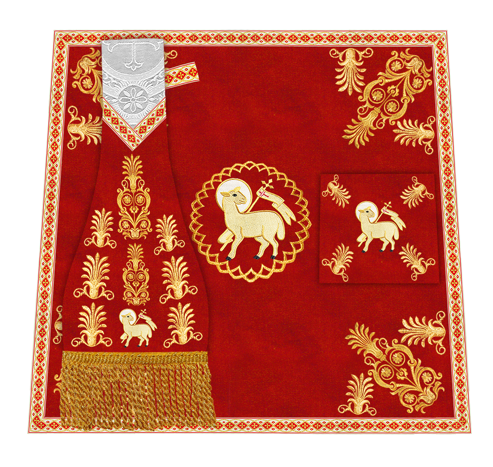 Embroidered Motif and Trims Mass Set