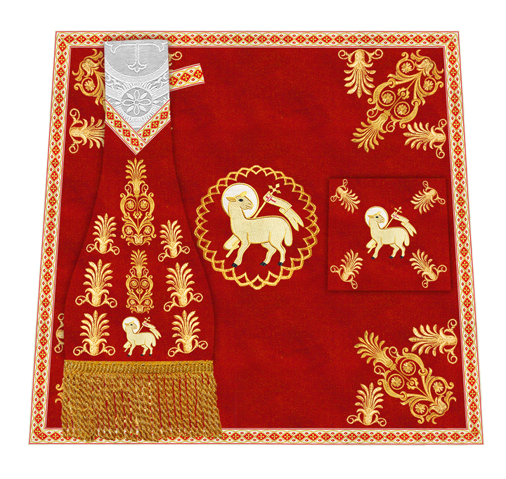 Embroidered Motif and Trims Mass Set