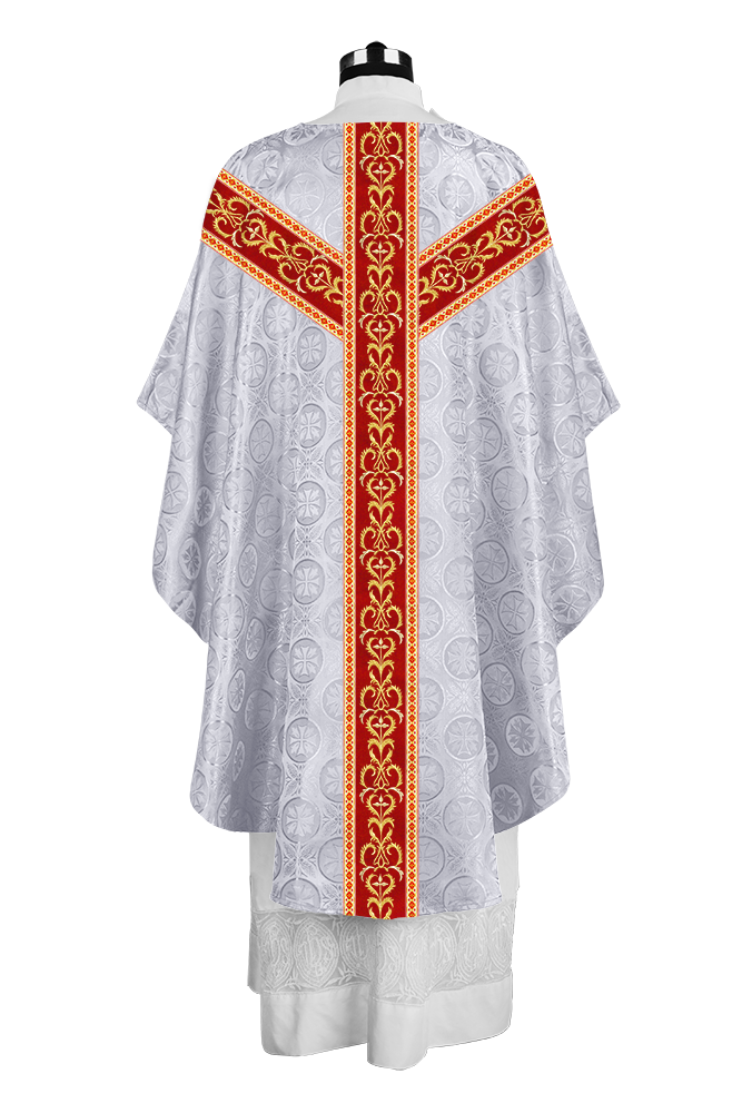 Exquisitely Embroidered Gothic Chasuble Liturgical Vestment