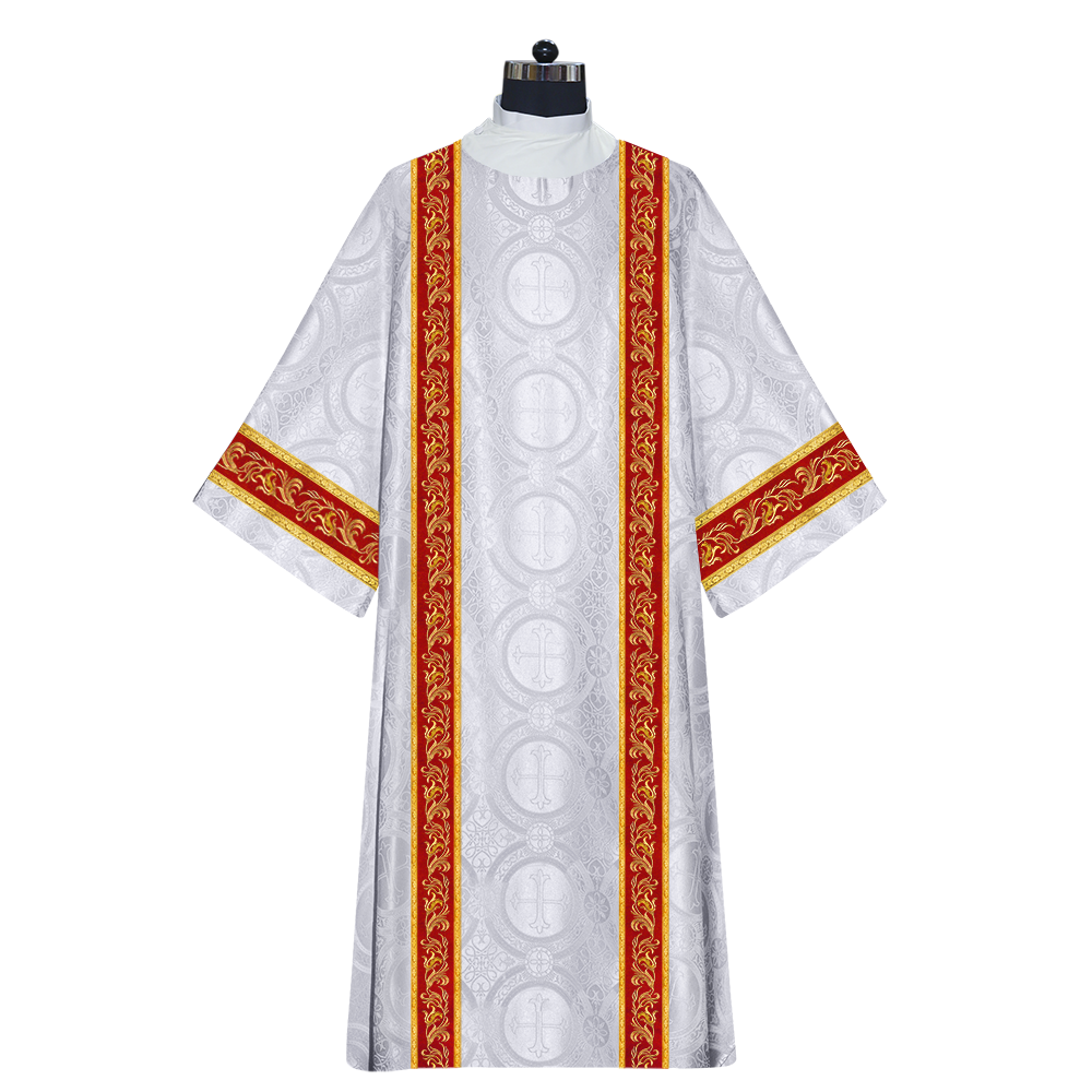 DALMATICS VESTMENT WITH ORNATE EMBROIDERY