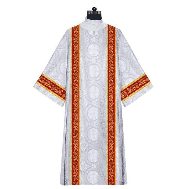 DALMATICS VESTMENT WITH ORNATE EMBROIDERY