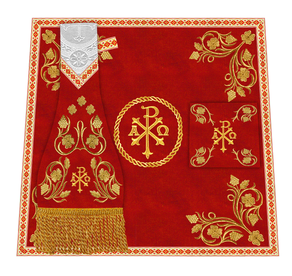 Grapes Embroidery Mass set with Motif