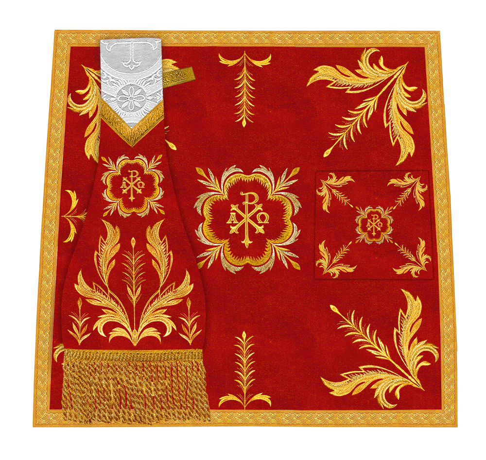 Embroidered Mass set with Motif - Sanctus Collection