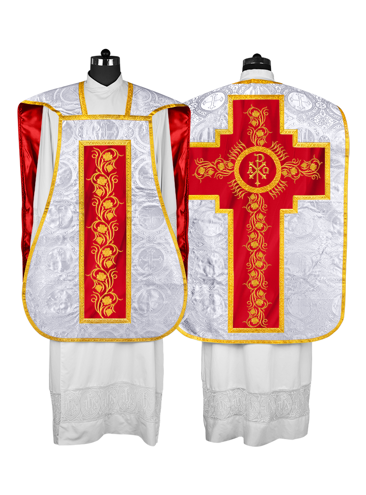 Catholic fiddleback chasuble vestment - Grapes collection