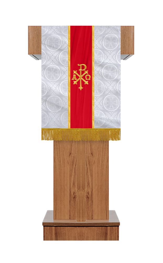 Traditional Pulpit cloth with Embroidered motif