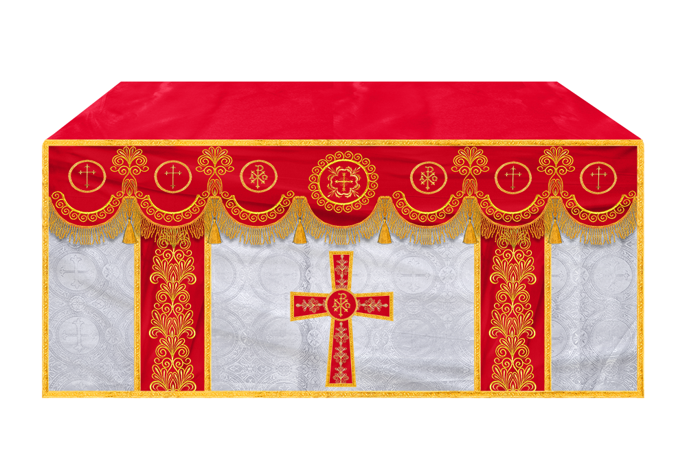 Altar Cloth with Liturgical Motif
