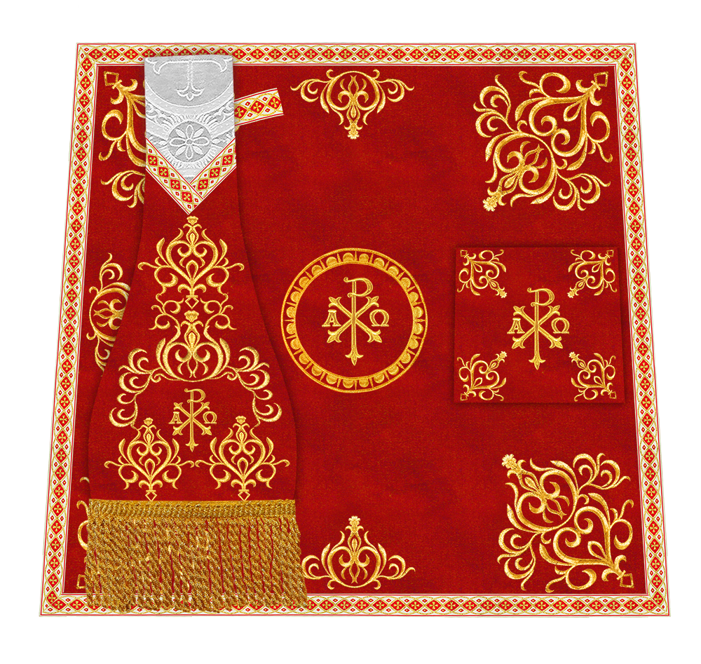 Emboidery Church Mass Set