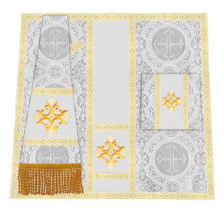 Liturgical Mass set with Cross