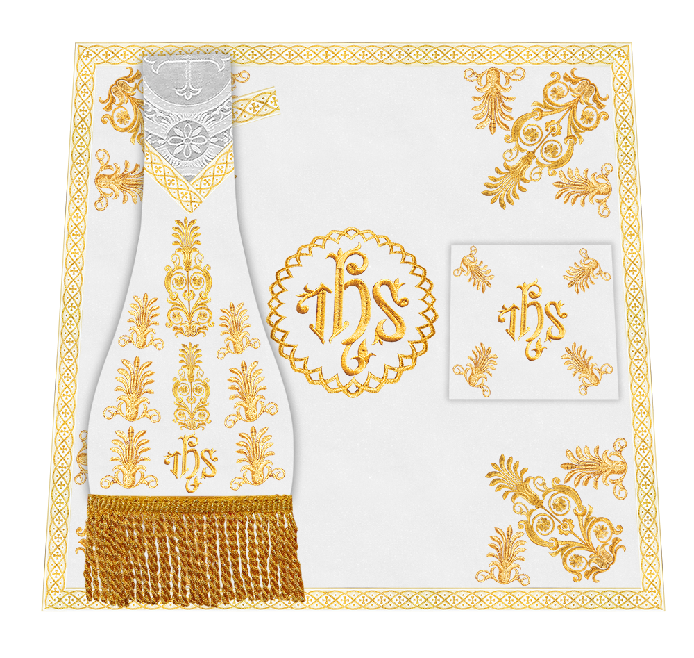 Embroidered Motif and Trims Mass Set