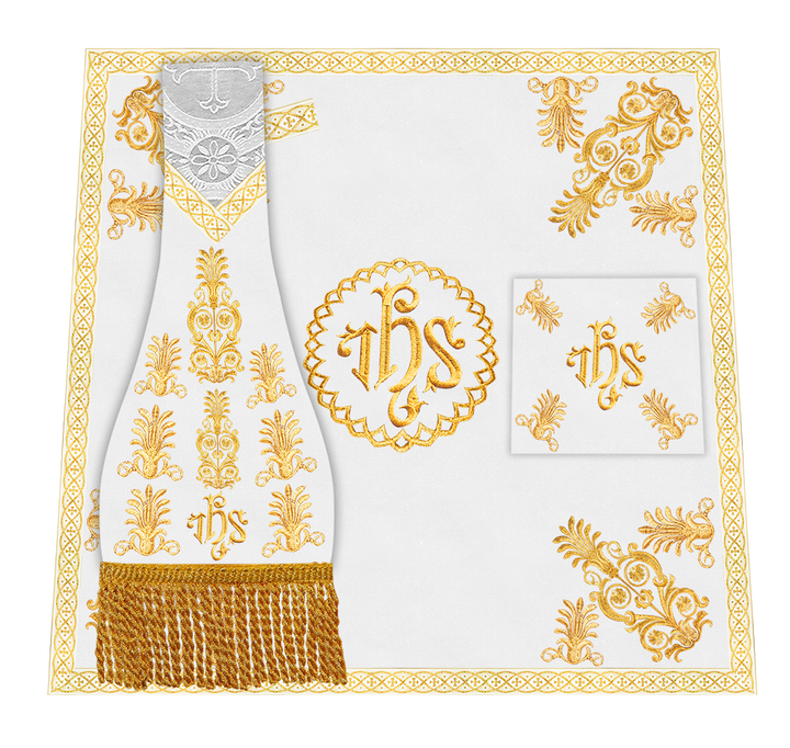 Embroidered Motif and Trims Mass Set
