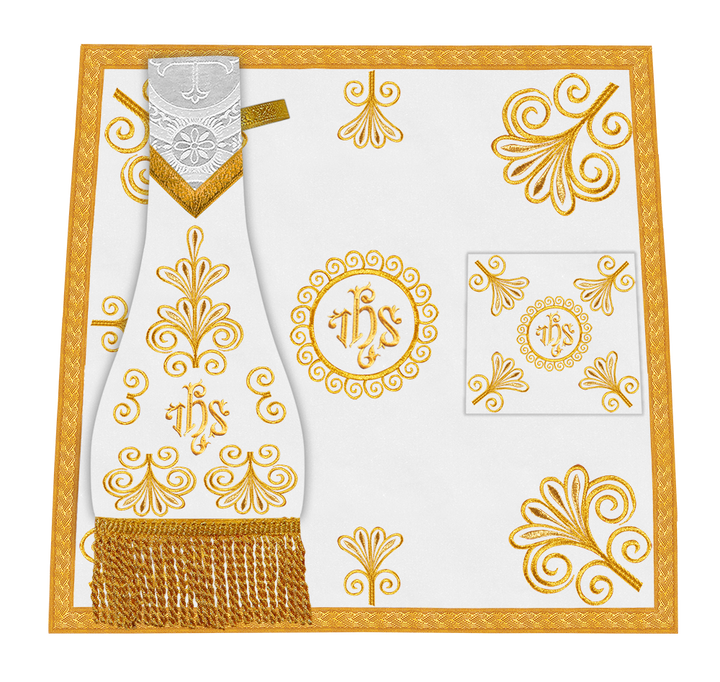 Elegant mass set with rich embroidery - Flourish collection