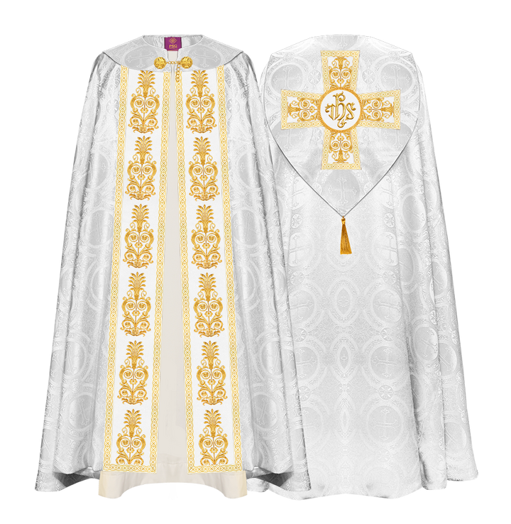 GOTHIC COPE WITH EMBROIDERED MOTIFS