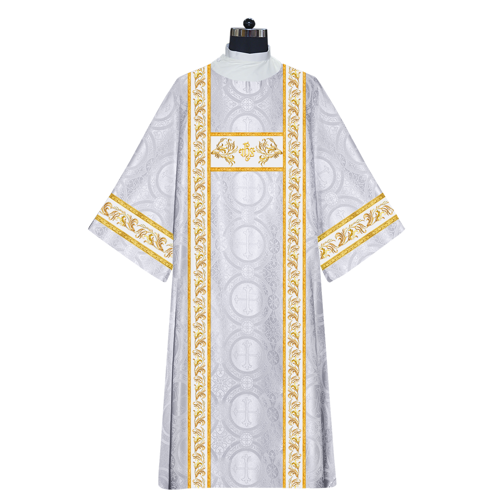 DALMATICS VESTMENT WITH ORNATE EMBROIDERY
