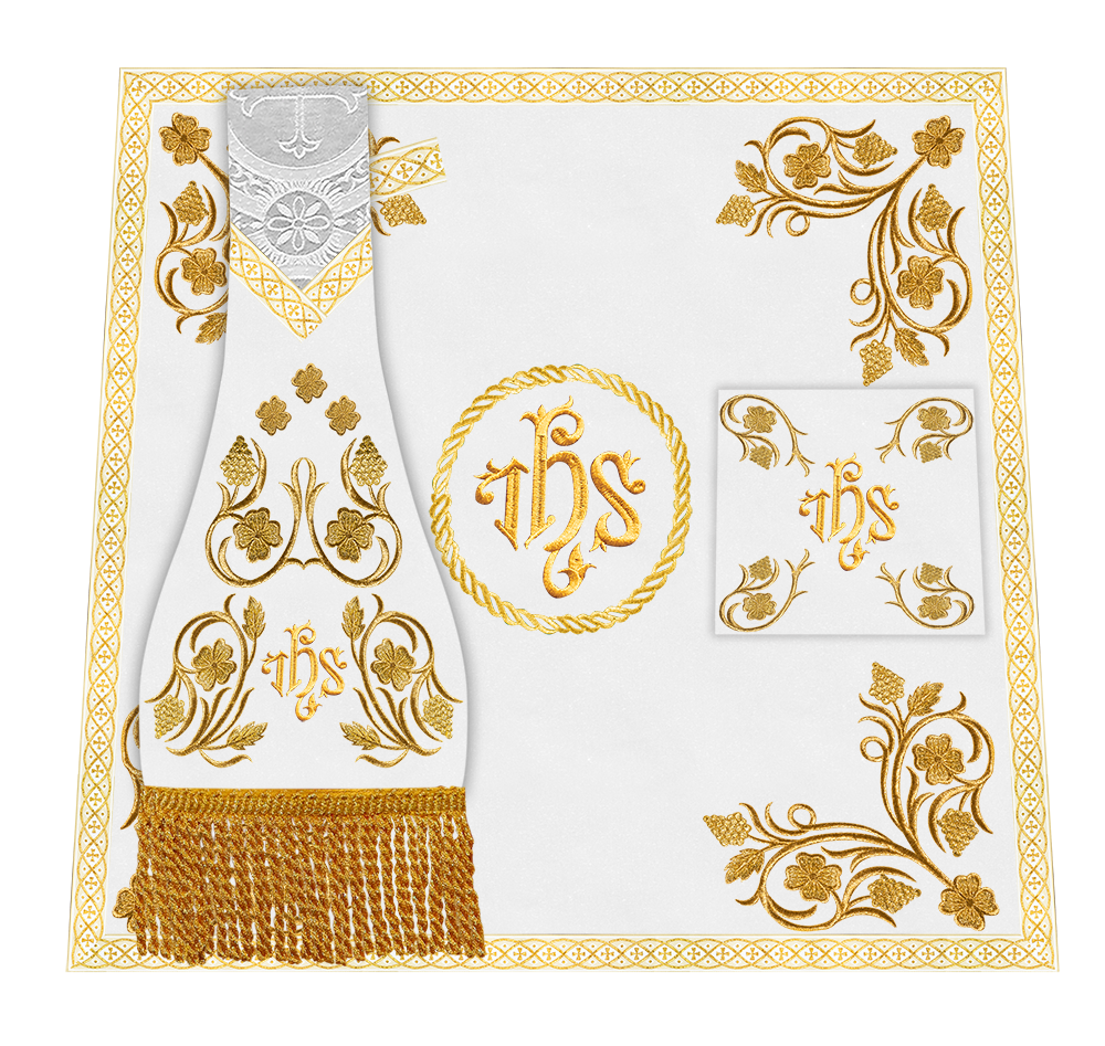 Grapes Embroidery Mass set with Motif