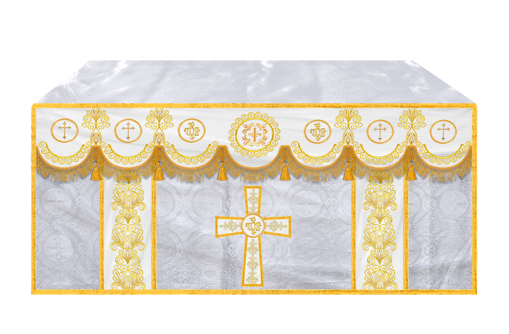Altar Cloth with Liturgical Motif