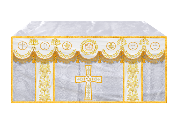 Altar Cloth with Liturgical Motif
