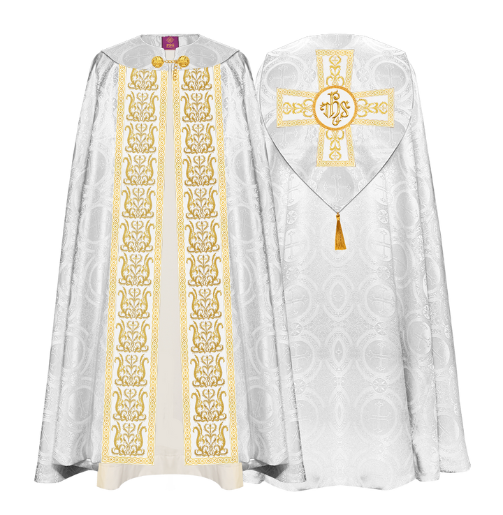 GOTHIC COPE VESTMENTS WITH ADORNED ORPHREY