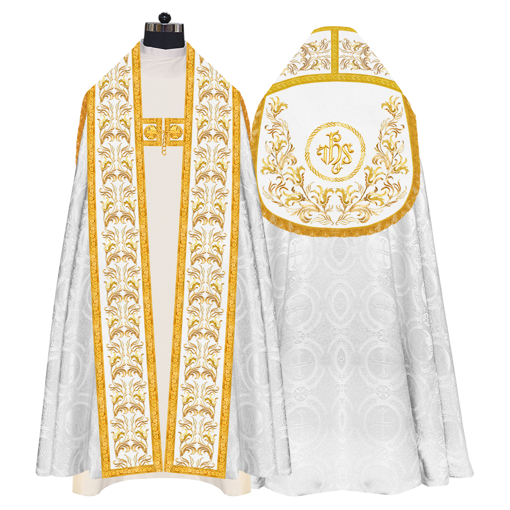 Roman Cope Vestment with Adorned Orphery