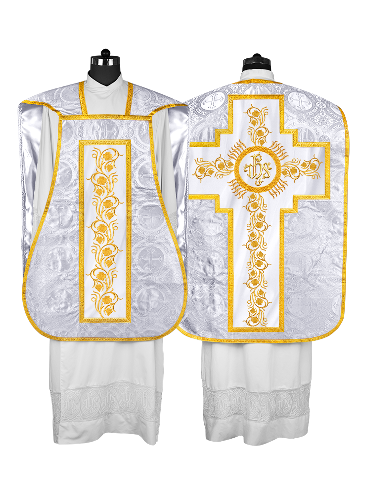 Catholic fiddleback chasuble vestment - Grapes collection