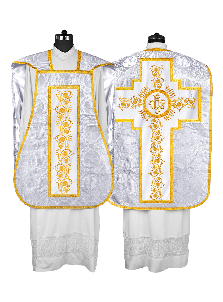 Catholic fiddleback chasuble vestment - Grapes collection