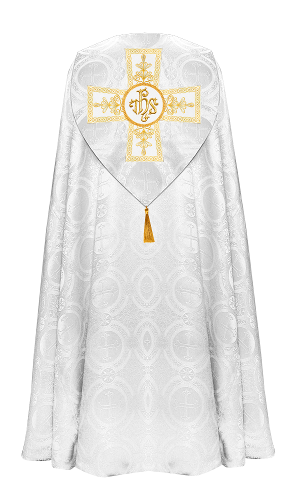 Gothic Cope vestments with Spiritual Motifs and Trims