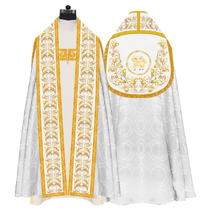 Roman Cope Vestment with Adorned Orphery